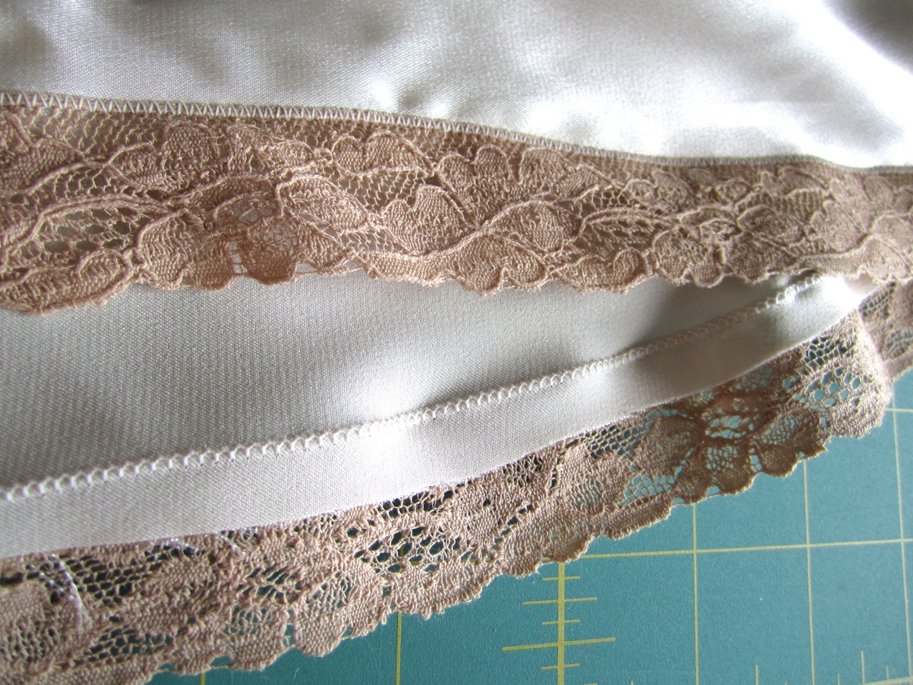 How to Sew on Lace Applique 