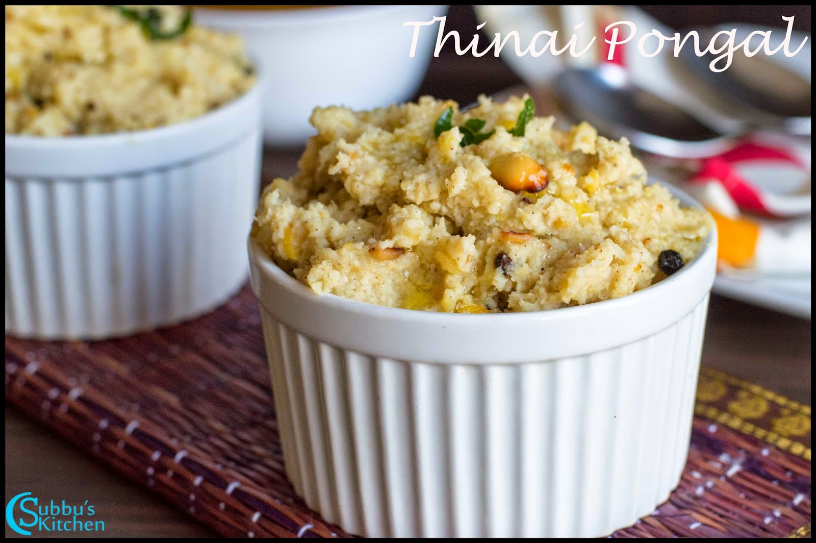 Thinai Pongal Recipe | Finger Millet Pongal Recipe| ,Kangni Pongal Recipe Thinai Pongal Recipe | Finger Millet Pongal Recipe| ,Kangni Pongal Recipe