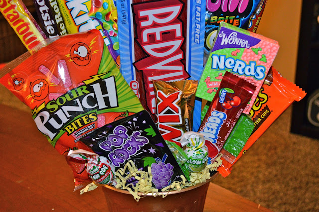 candy gift bucket