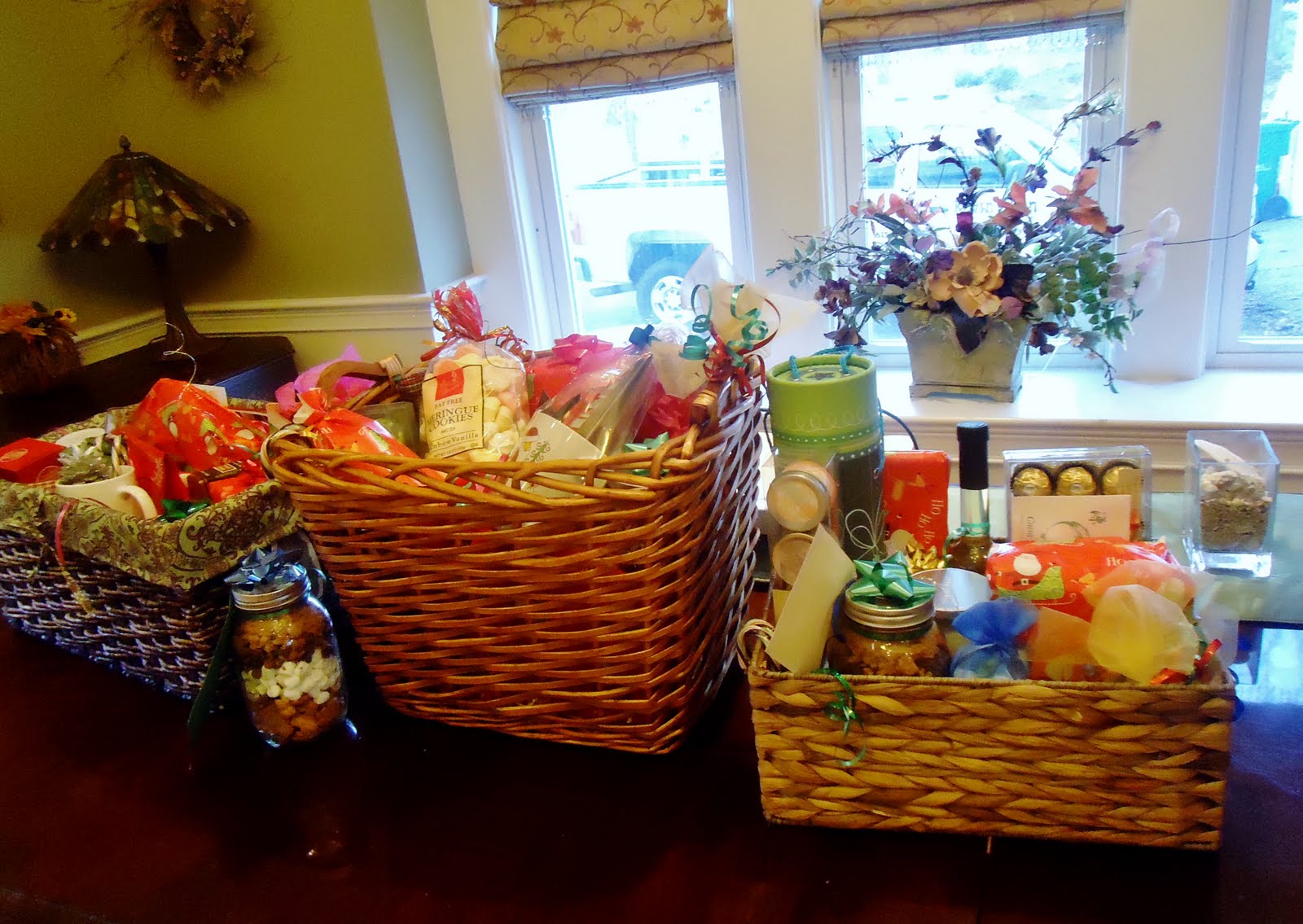 Recipe for a Home Christmas Baskets & mason jar gifts