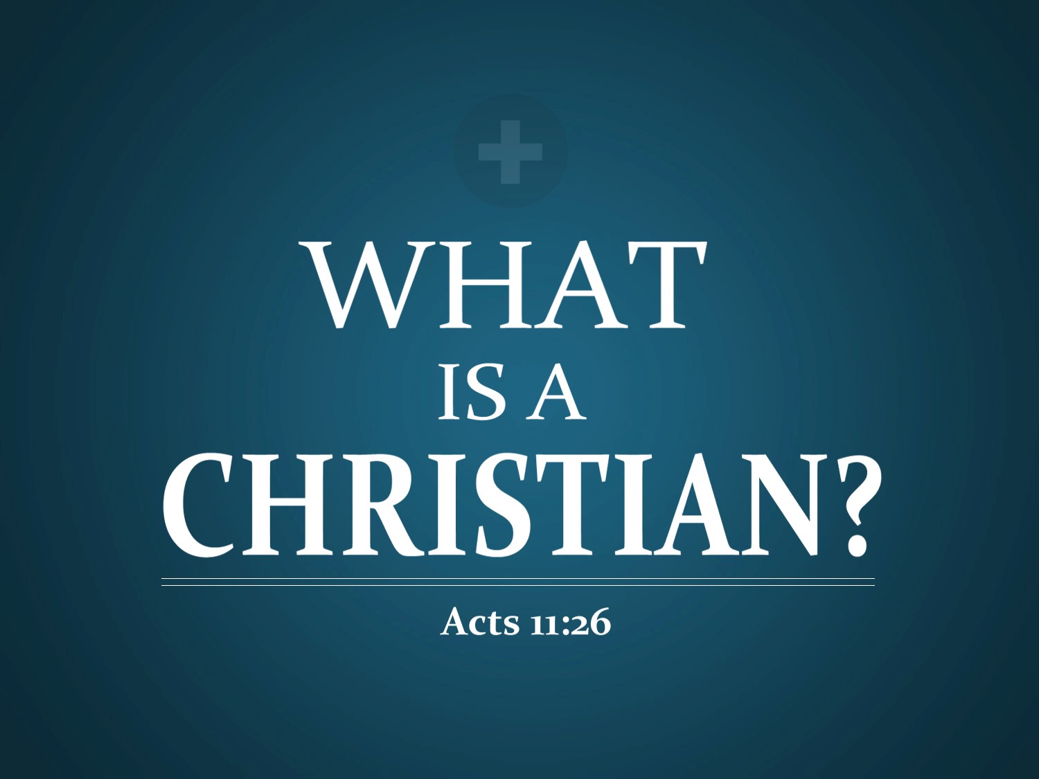 How do you know you are a Christian? on TRUEVINED - Music, Faith and ...
