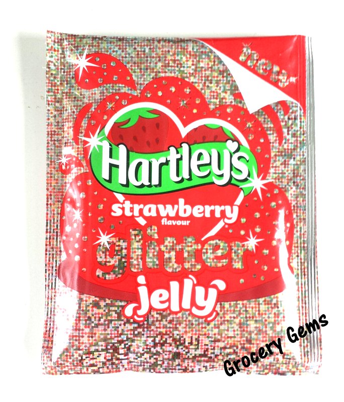 Grocery Gems Review Hartley's Glitter Jelly Strawberry