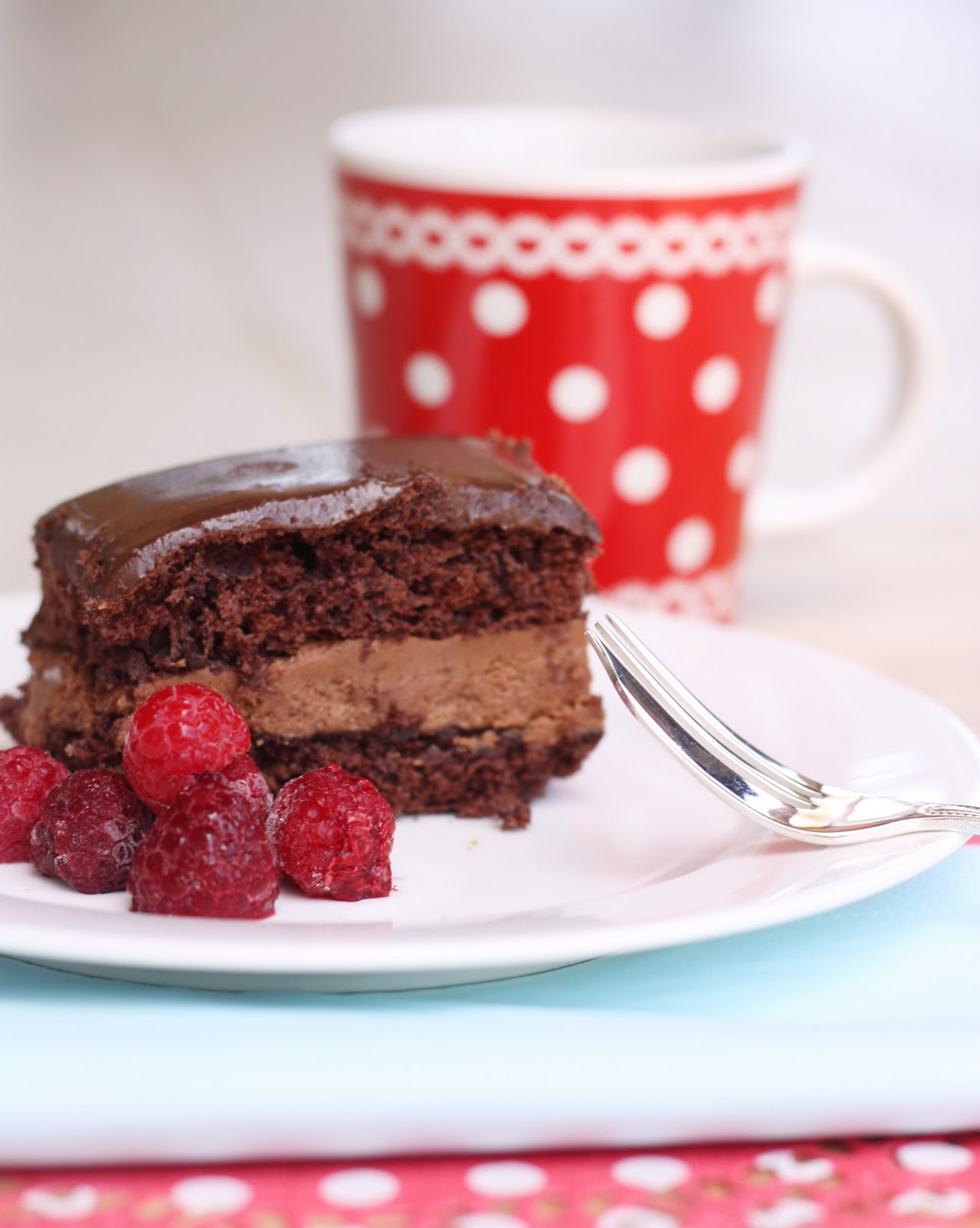 raspberri cupcakes: Tim Tam Cake