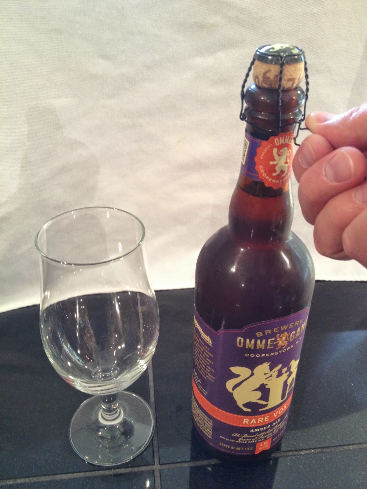 NorCal Beer Blog Brewery Ommegang Rare Vos Amber Ale
