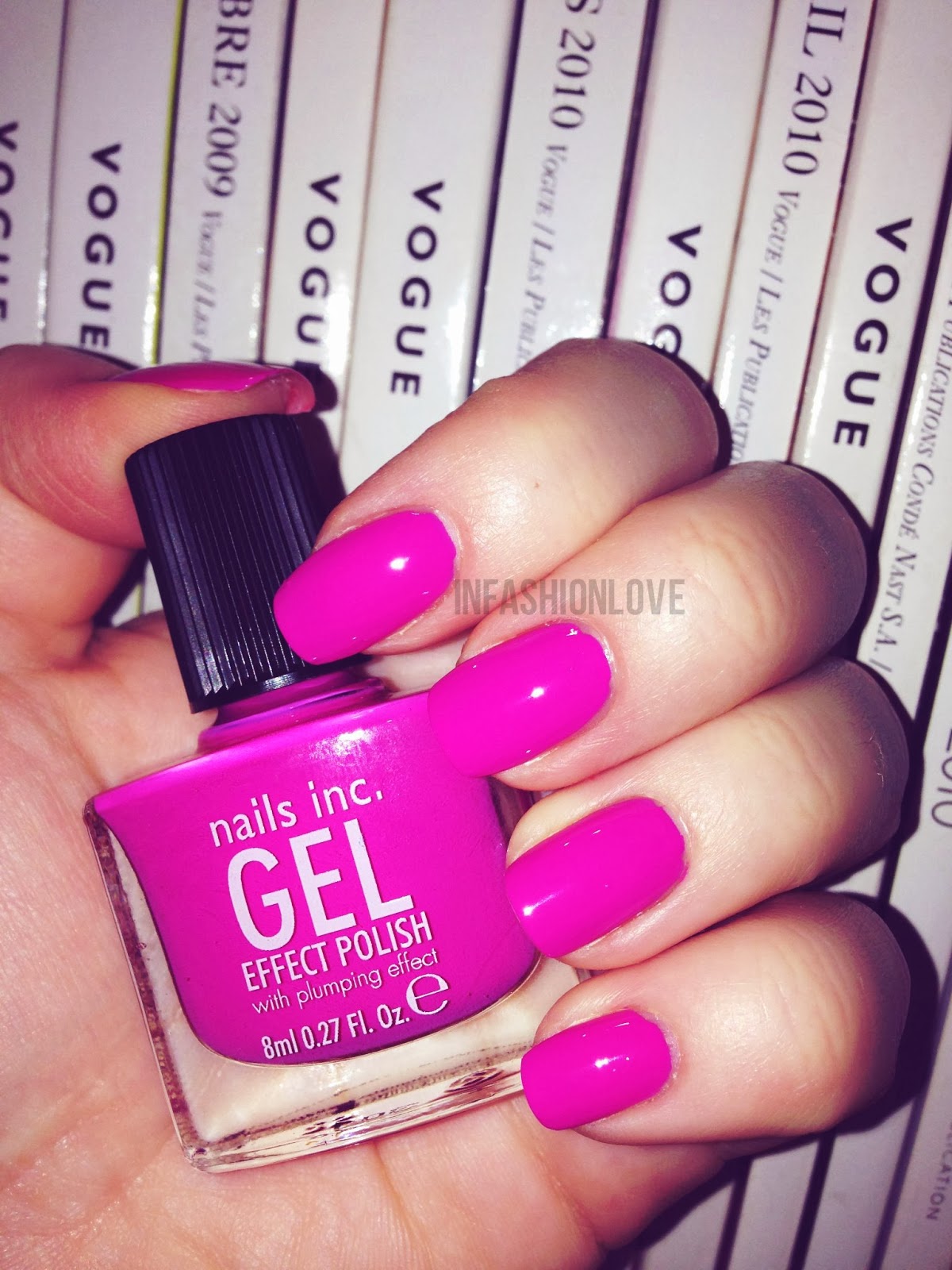 Nails Inc. Gel Effect Polish in Downtown!