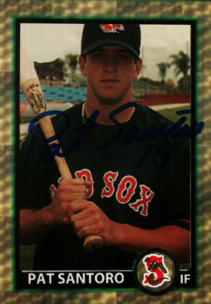 Jackson's Autographs IP Pat Santoro Autograph recaphe came to my