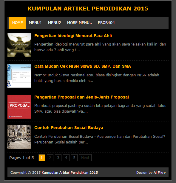 1 Column Blogger Template Responsive 1 Column Blogger Template Responsive