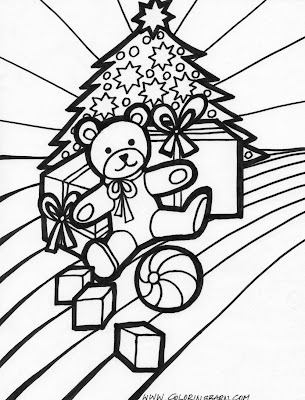 Coloring Pages Christmas Presents
