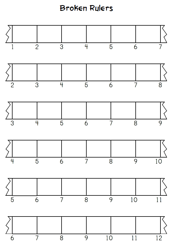 Labeling Fractions On A Ruler Worksheet - 1000 images about measuring