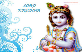 Latest Krishna Wallpaper and Krishna pictures: Bal Gopal Krishna Wallpaper