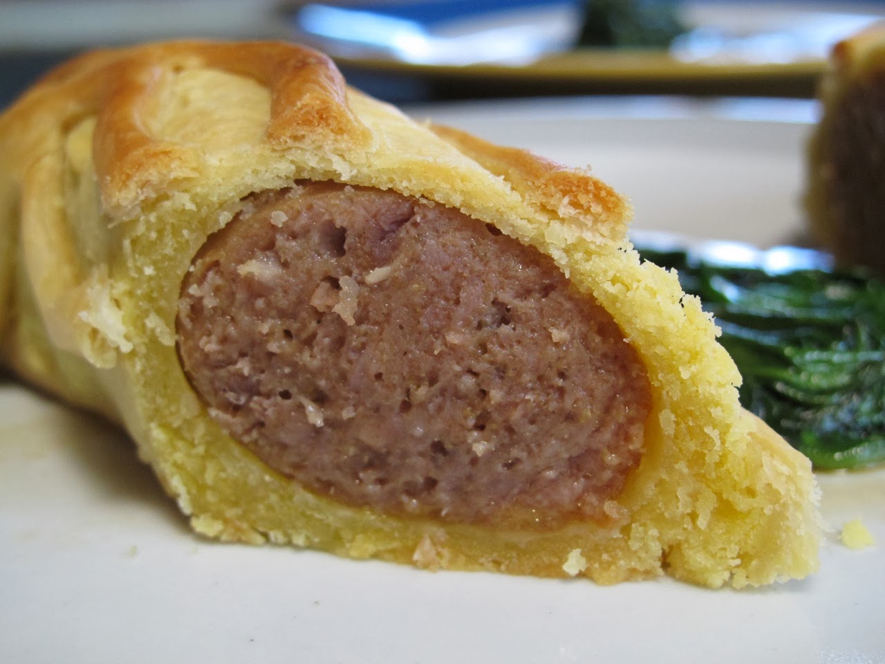 muppys Sausages wrapped in pastry