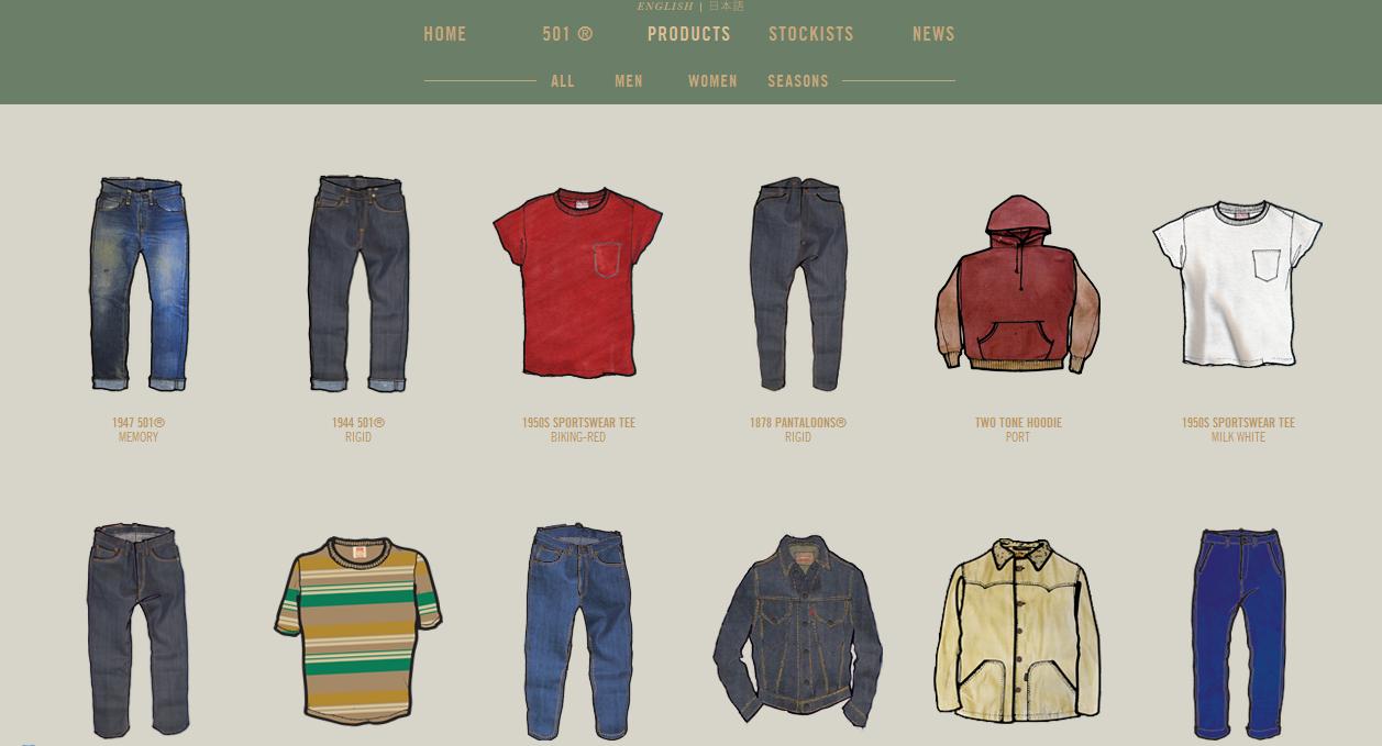 Vintage Men's Clothing - Shop LVC for Men