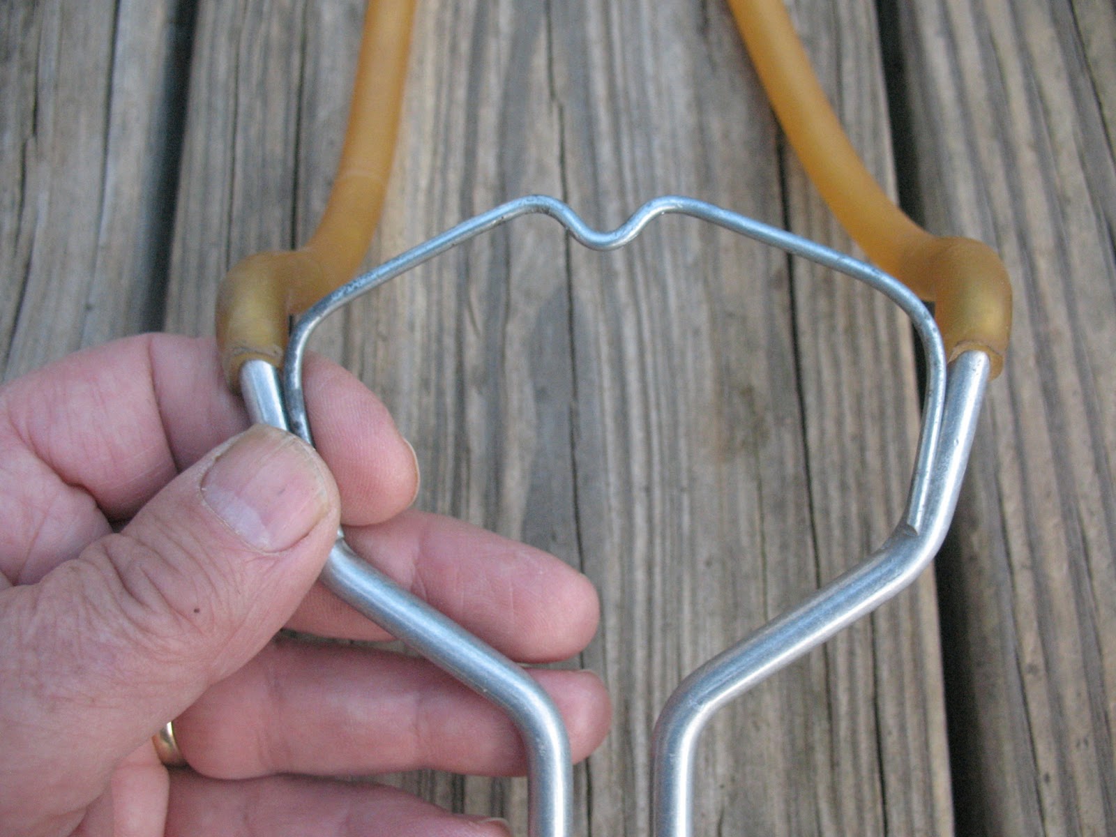 Sensible Survival Turn an Old Slingshot into an Arrow Shooting Hunting