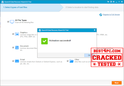easeus data recovery wizard 9.5 license code crack free