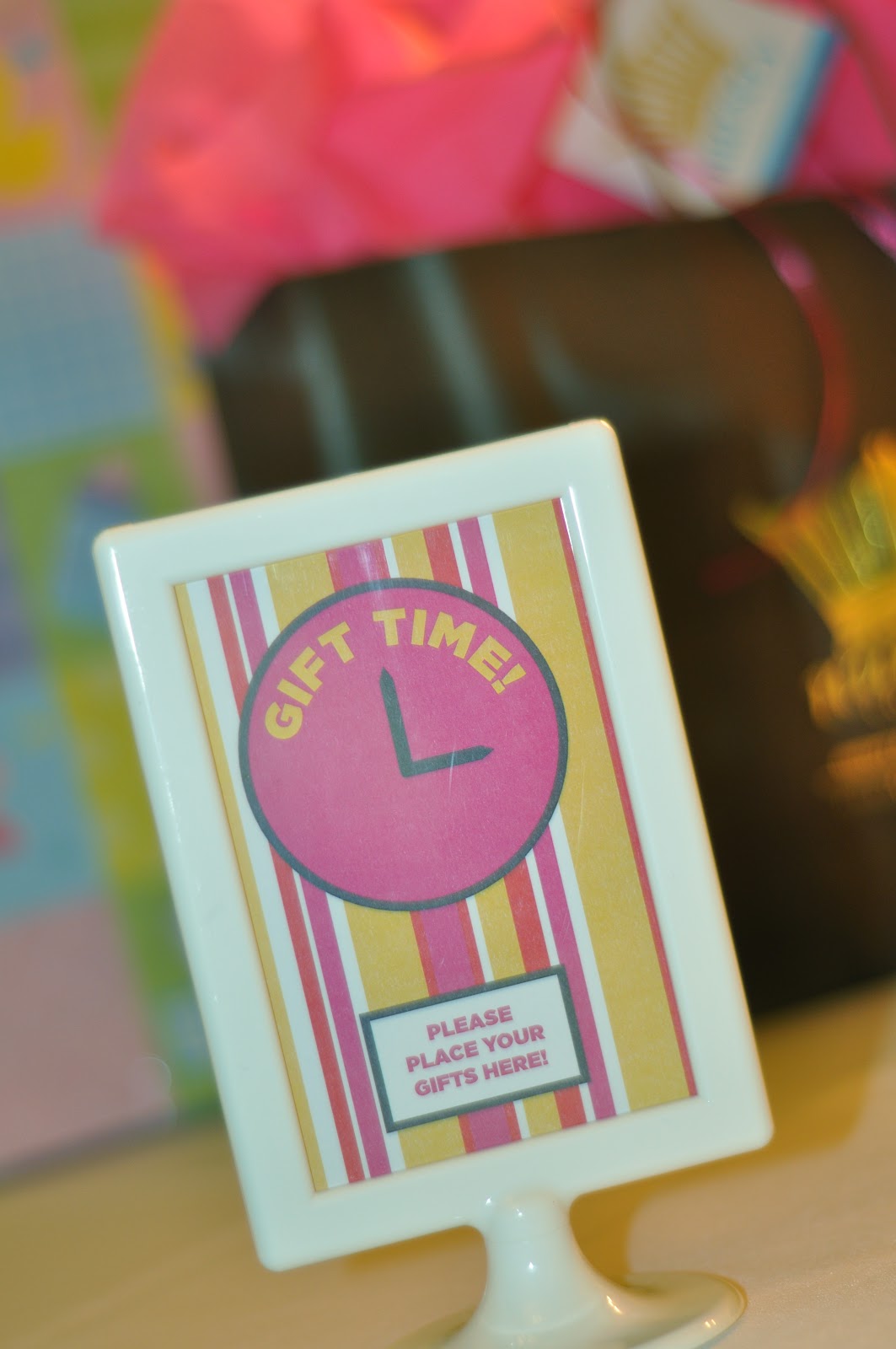 The Party Wall Around the Clock Baby Shower