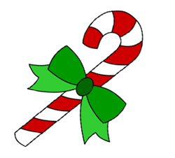 Candy Cane Color Page Candy Cane Color Page
