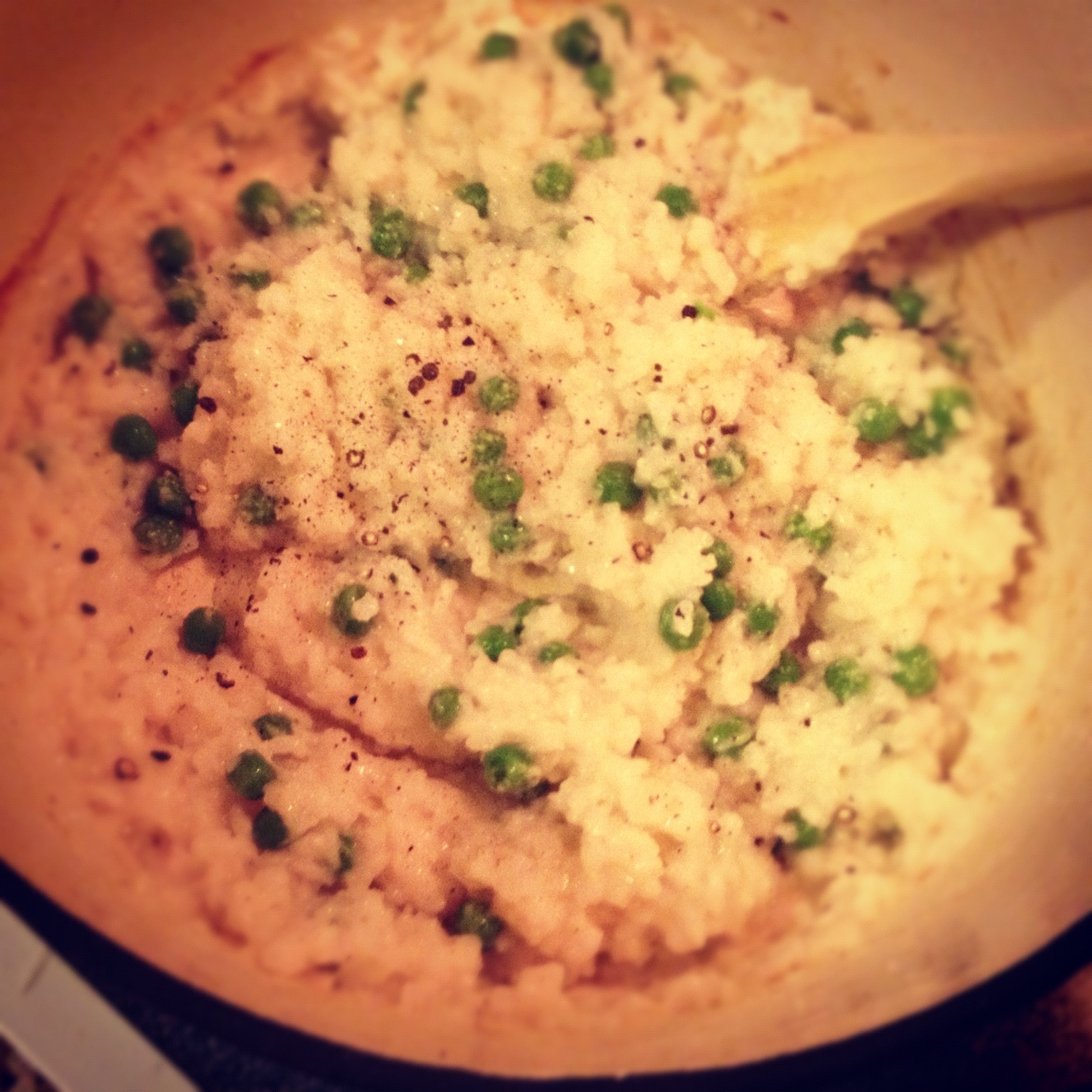 Champagne and Cheeseburgers Easy Risotto in the Oven