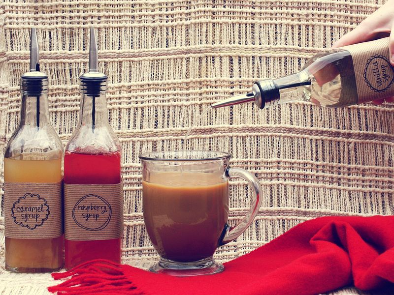 Juneberry Lane Bonus Tutorial DIY Homemade Coffee Syrups