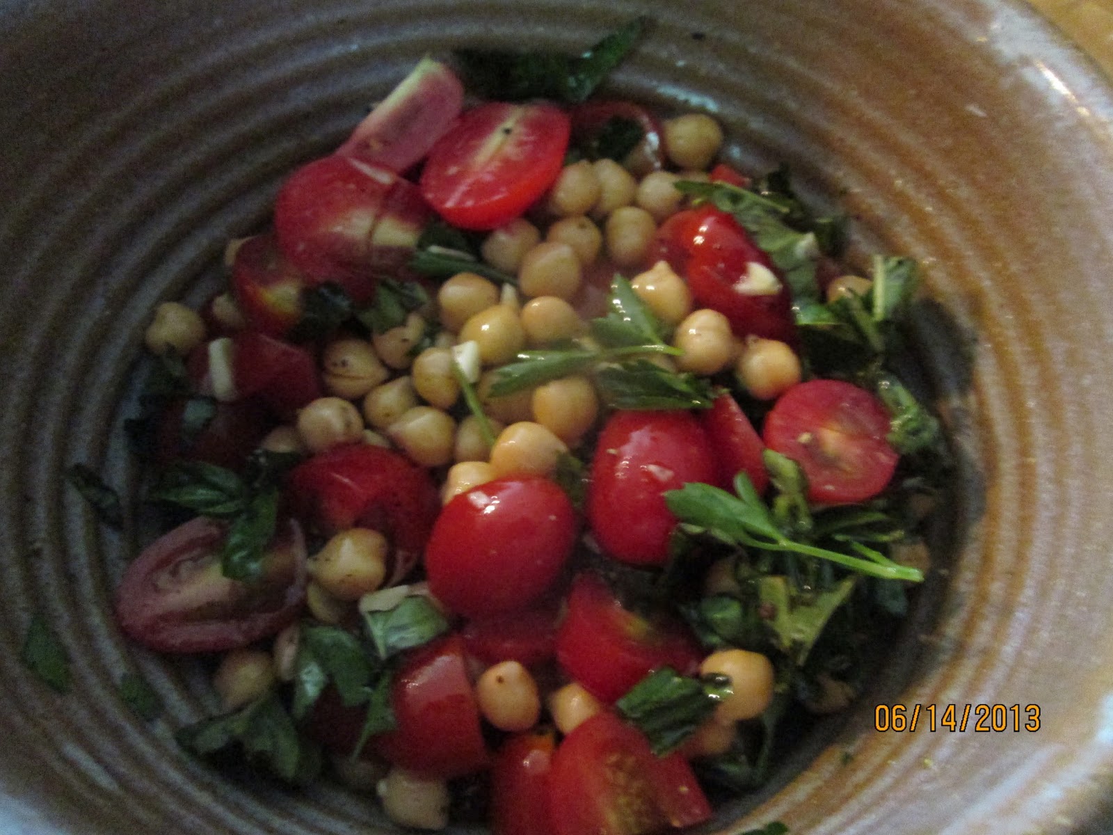 Cooking with Barry & Meta Tomato, Basil and Garbanzo Salad a great w