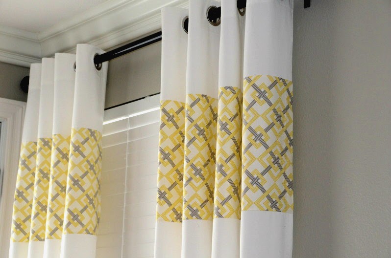 g*rated Ikea Curtains Upcycled