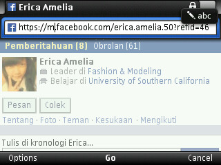Lihat URL pada Address bar Lihat URL pada Address bar