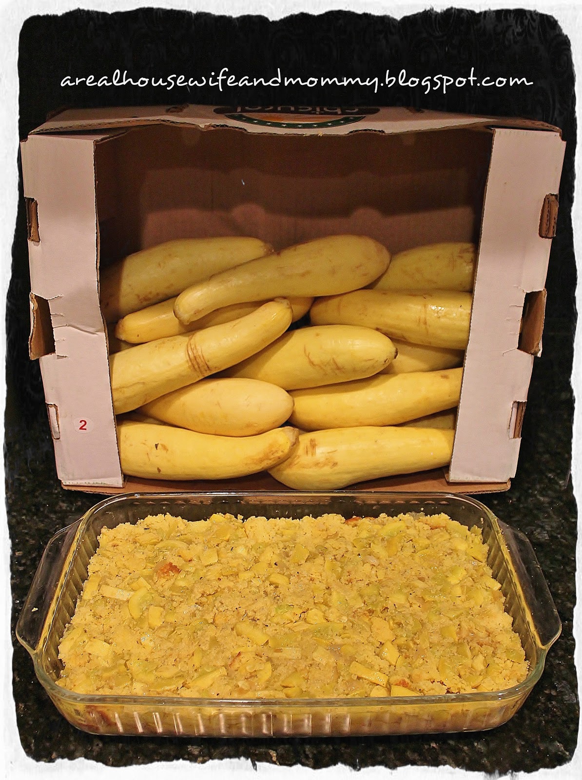 Yellow Crookneck Squash Casserole A "REAL" Housewife and Mommy