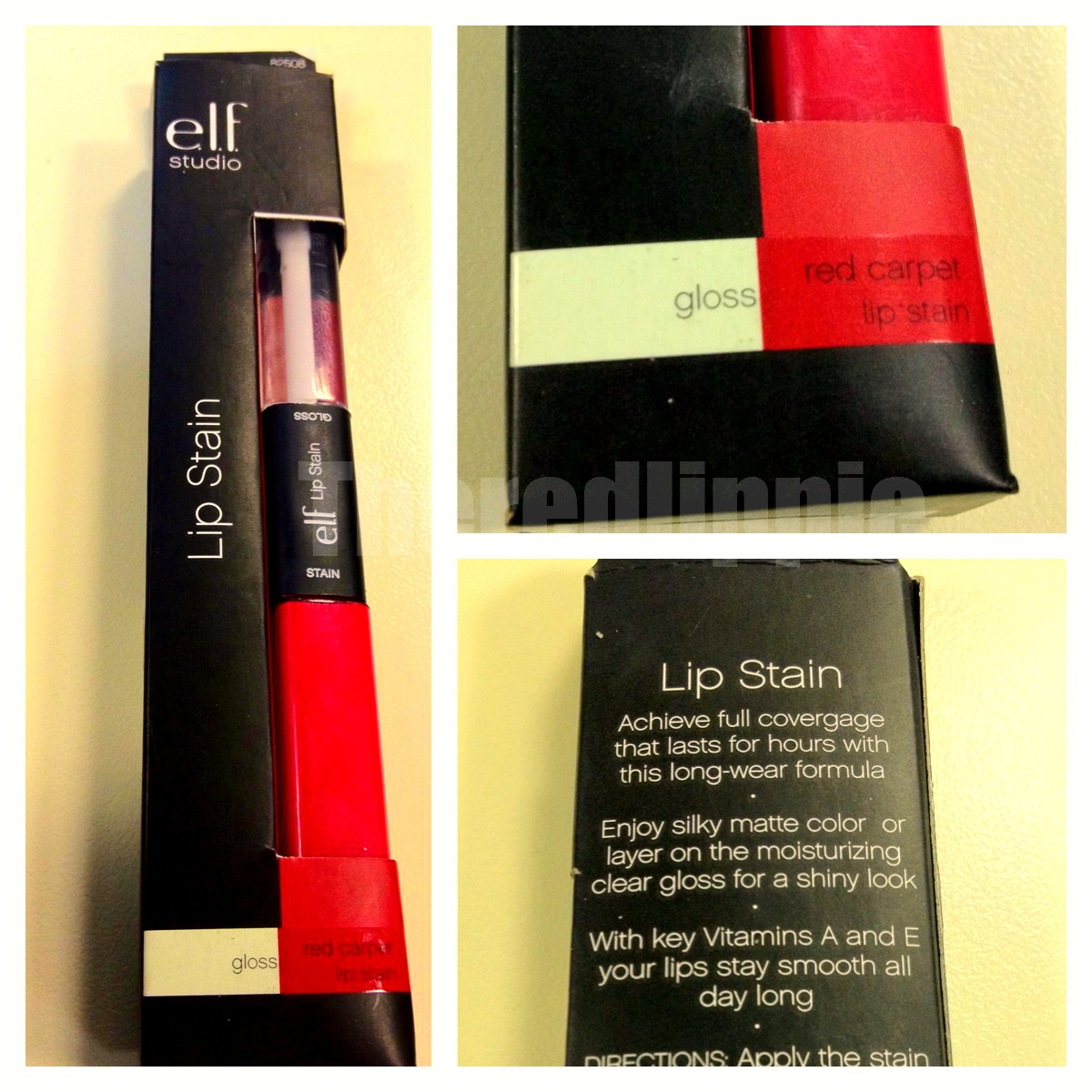 REVISITED ELF Lip Stain in Red Carpet Review THE RED LIPPIE ADVENTURES