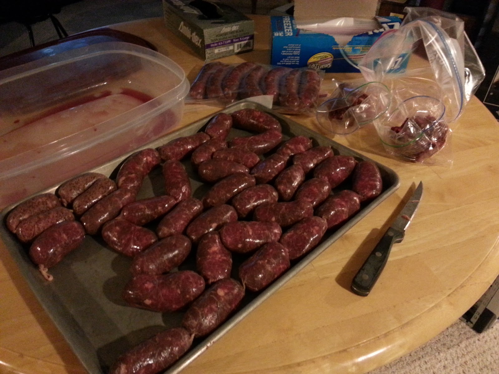 Venison MiniBrats!! 01132013
