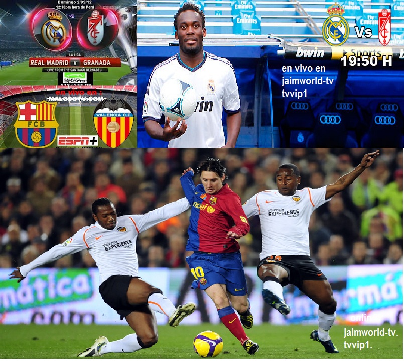 Real Madrid vs Granada 2012 EN VIVO Liga BBVA España