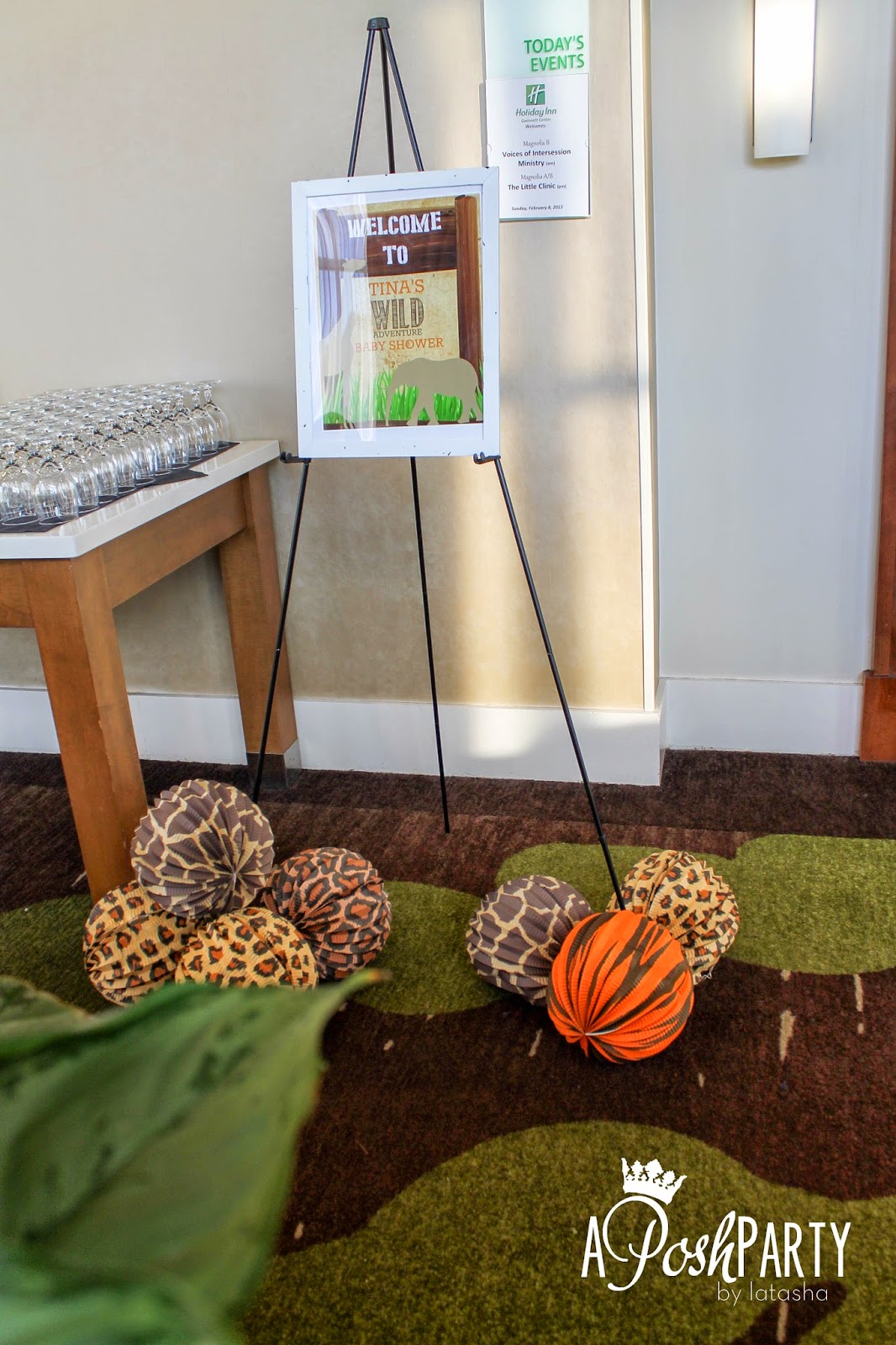 The Posh Pages Atlanta Memphis Baby Showers Jungle Safari