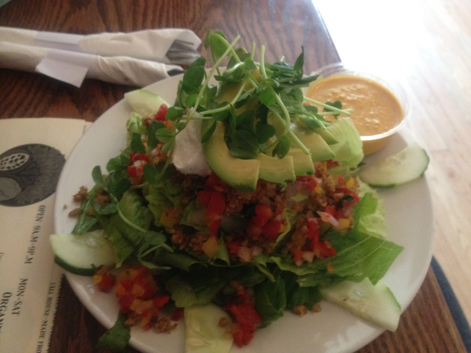 Vegan Dining in Metro Detroit Cacao Tree Cafe in Royal Oak