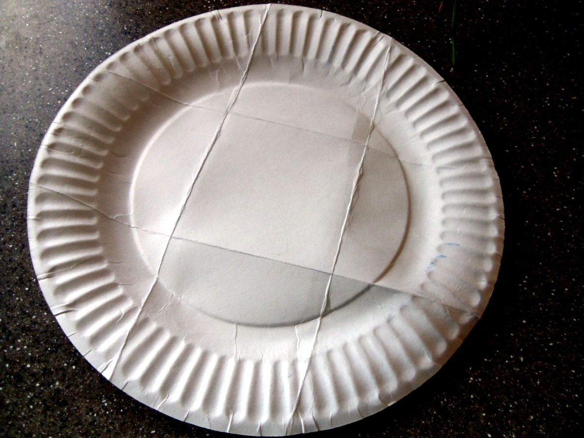 Ameroonie Designs Paper Plate Basket Tutorial