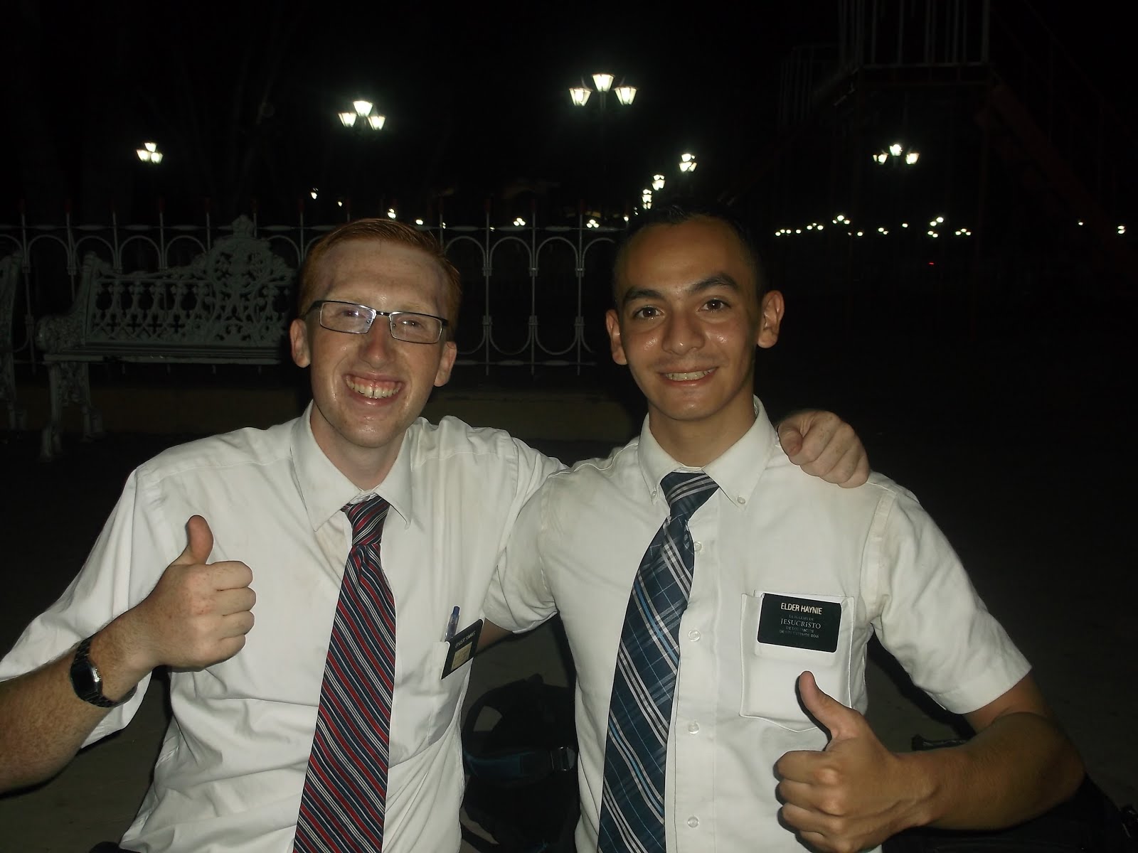 Elder Haynie and Elder Simms