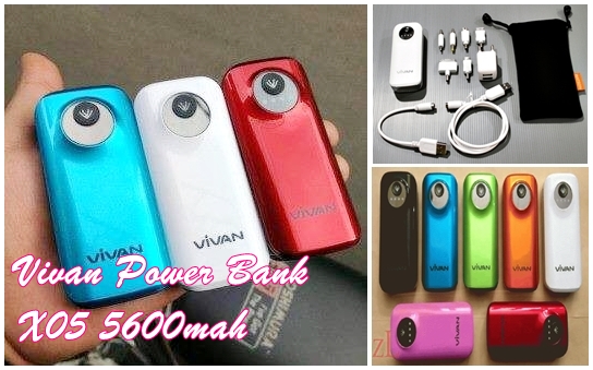Vivan Power Bank X05 5600 Mah Posted By Kecantikan An Nur Rp 275000