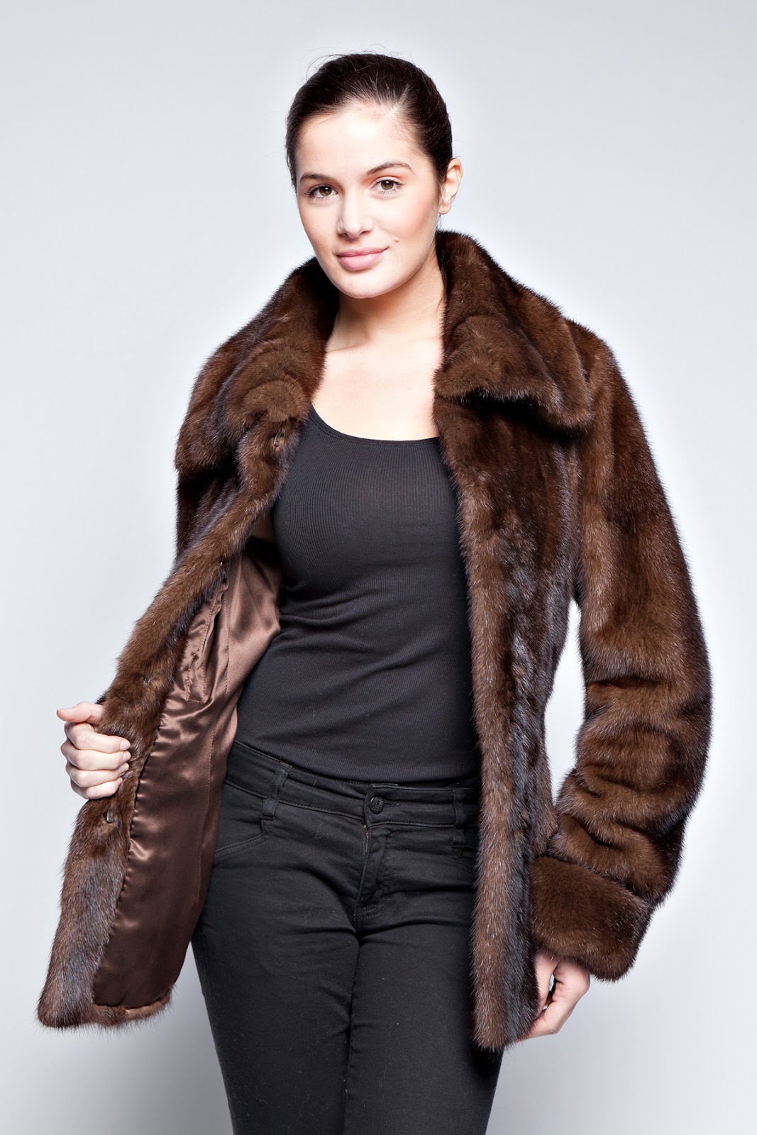 SUBLIME VESTE EN FOURRURE DE VISON MARA Manteau Fourrure