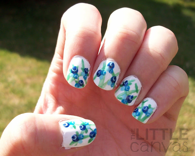 Blueberry Nail Art - wide 2