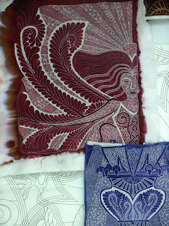 wholecloth quilt design