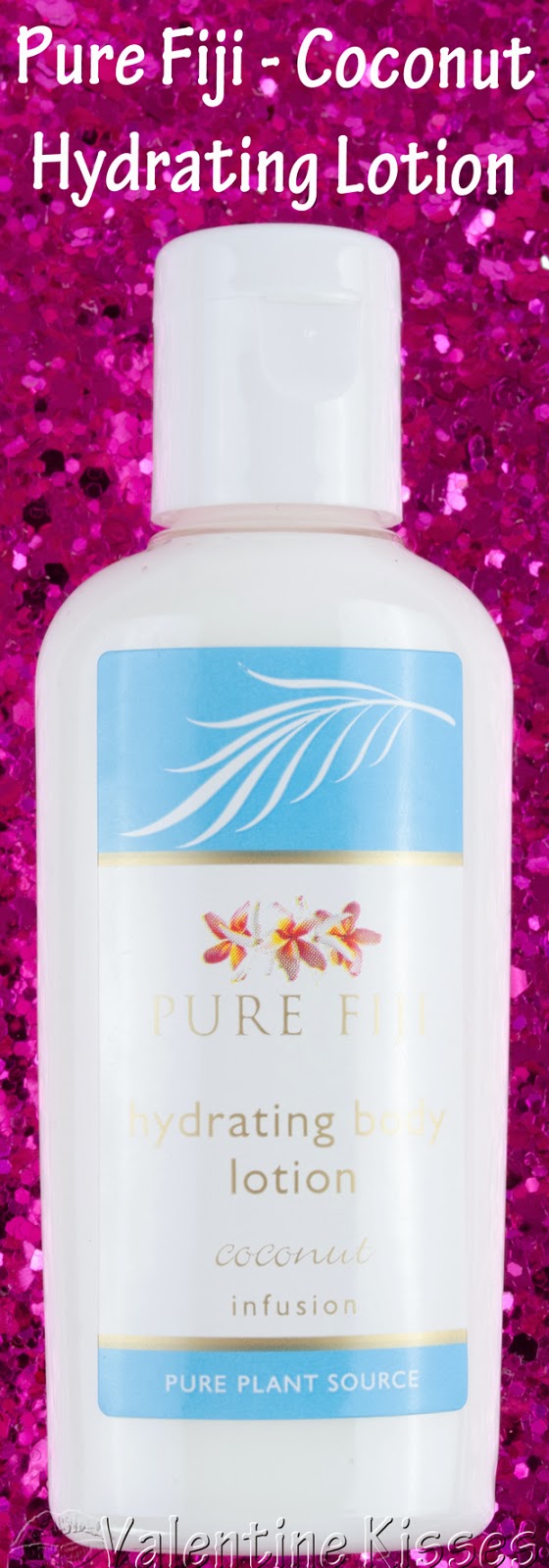 Valentine Kisses Pure Fiji Coconut Body Butter & Coconut Hydrating Body Lotion pics, swatches