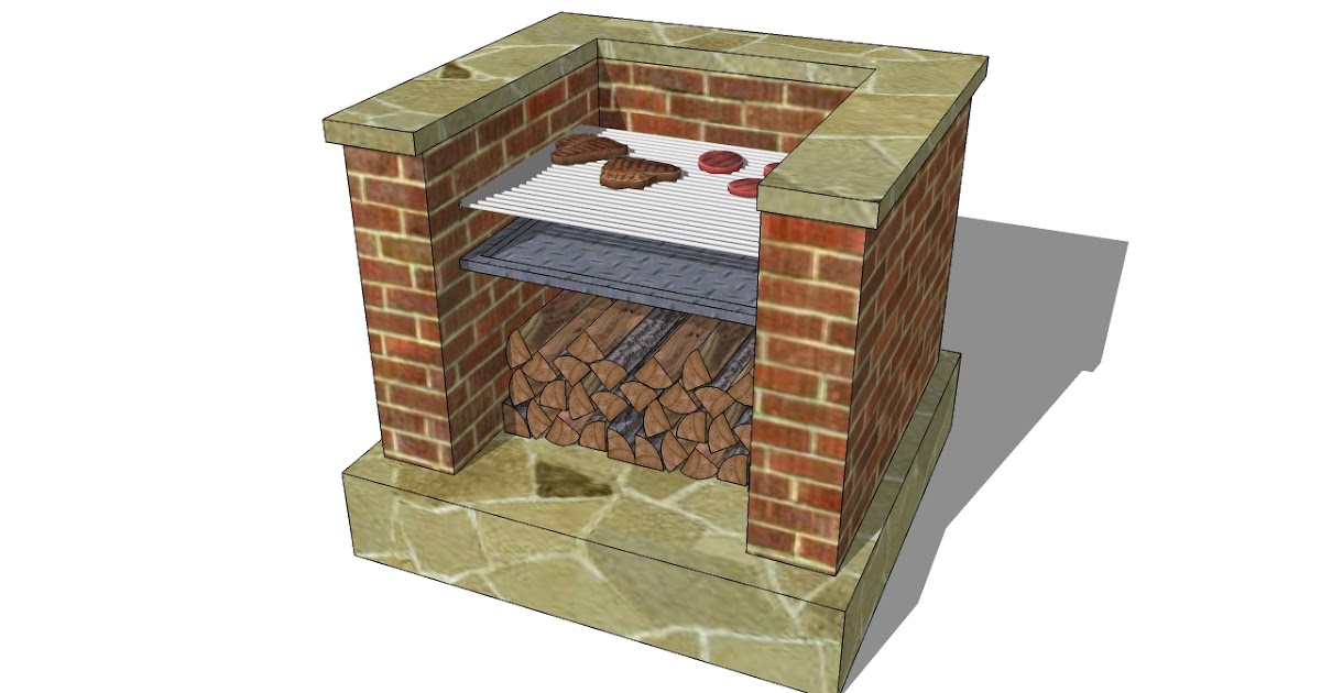 Brick Box Image: Outdoor Brick Grill