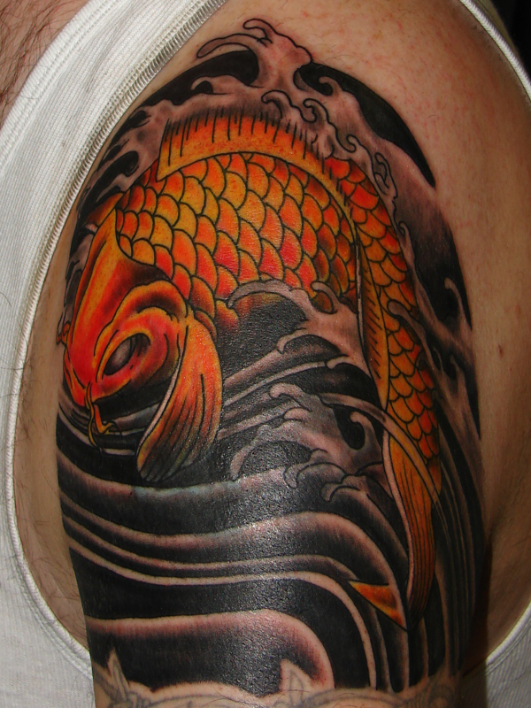 Koi Fish Tattoos Design Koi tattoos is attractive tattoos design ideas for 