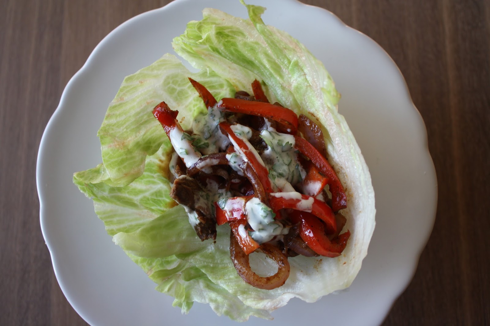 Cooking For A Better Tomorrow Steak Fajita Lettuce Wraps with Cilantro