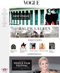 Vogue.co.uk unveils redesign
