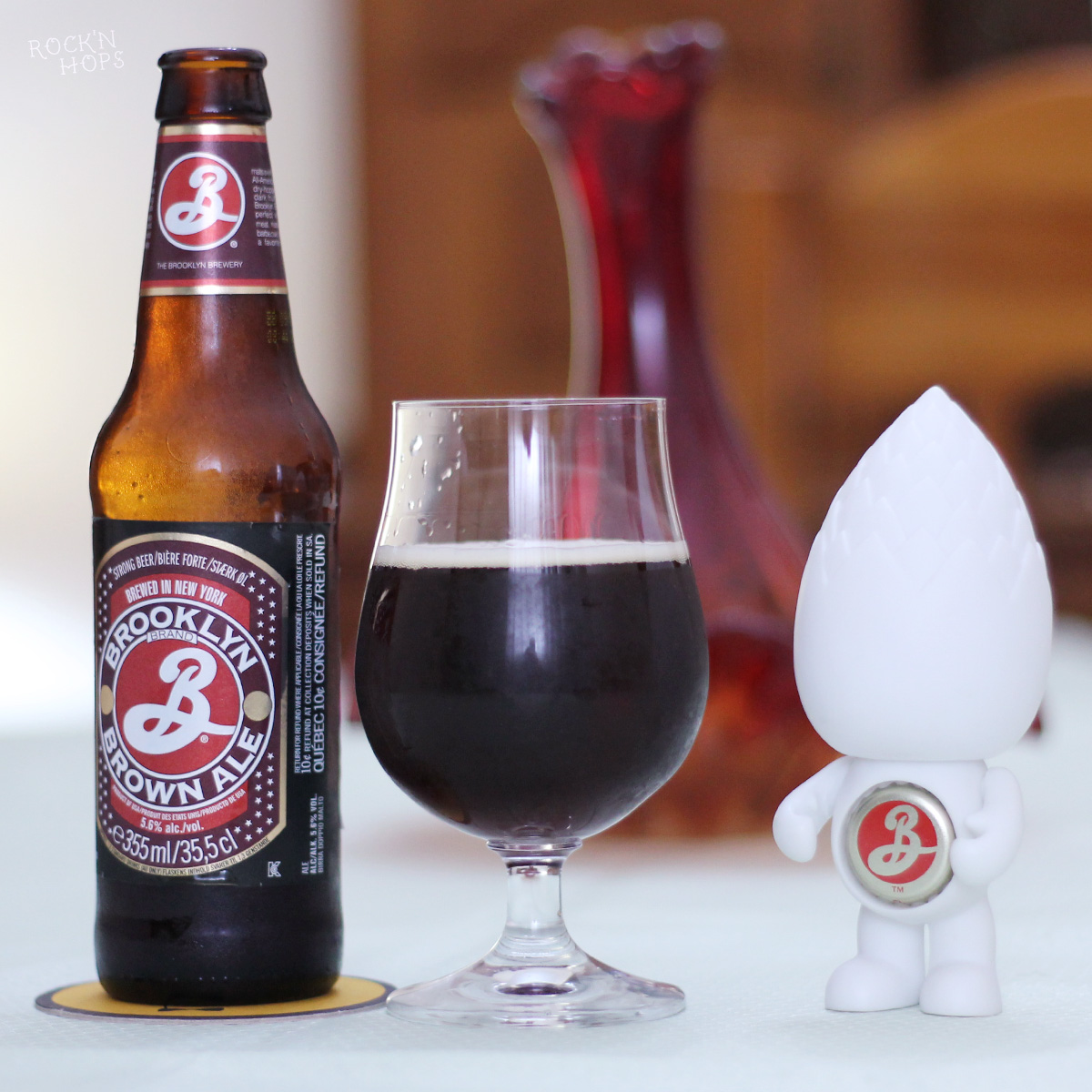 Rock'n Hops Brooklyn Brown Ale, Brooklyn Brewery