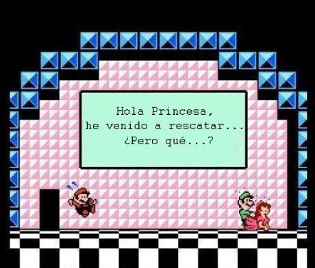 A Mario siempre se la dan con queso, hasta su hermano Luigi A Mario siempre se la dan con queso, hasta su hermano Luigi