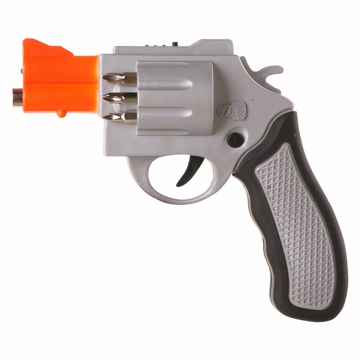 Revolver Screwdriver Comes with 6 Different Drill Bits Spicytec