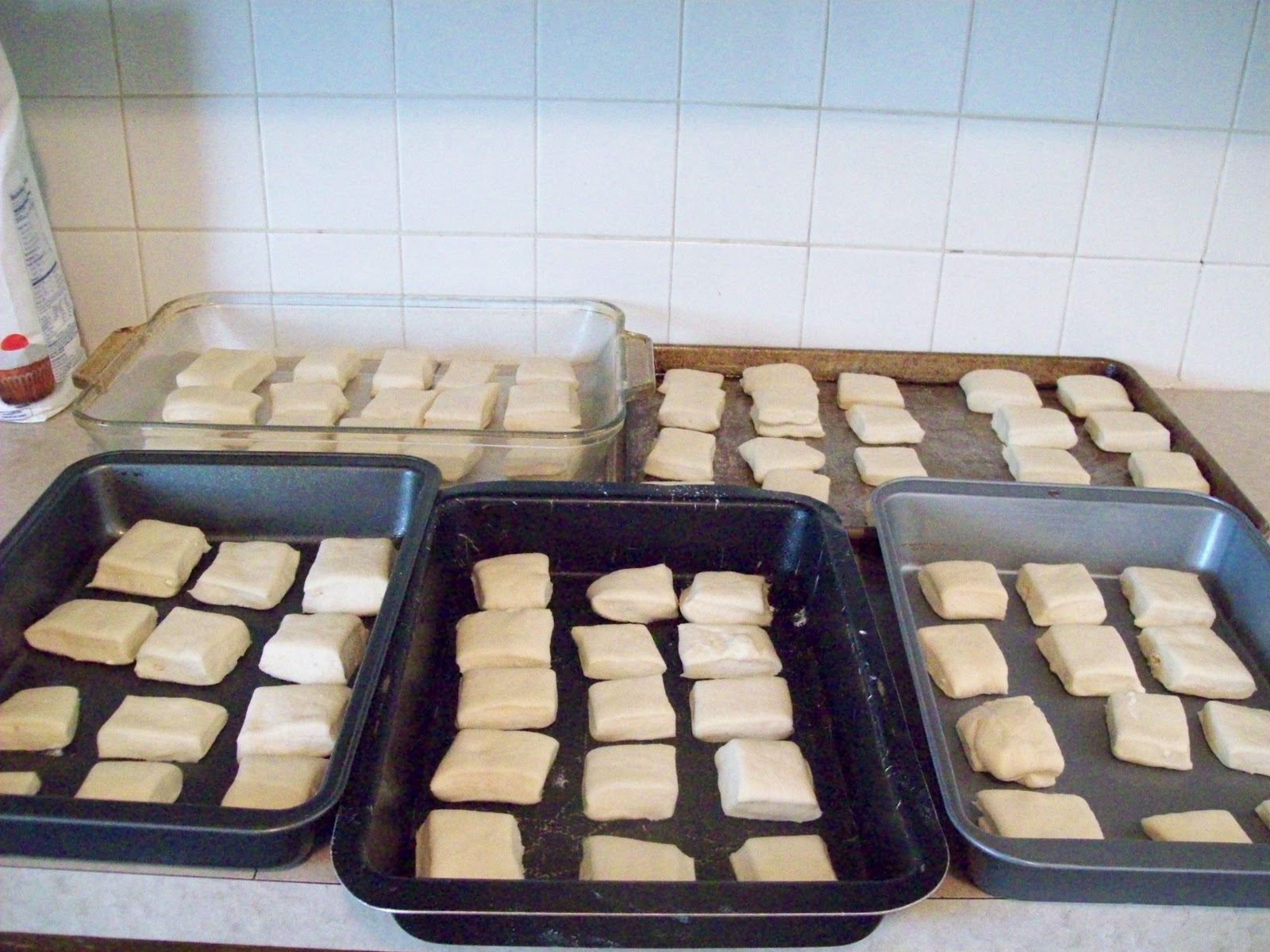 Building Food Storage and Using It Old Fashion School Lunch Rolls