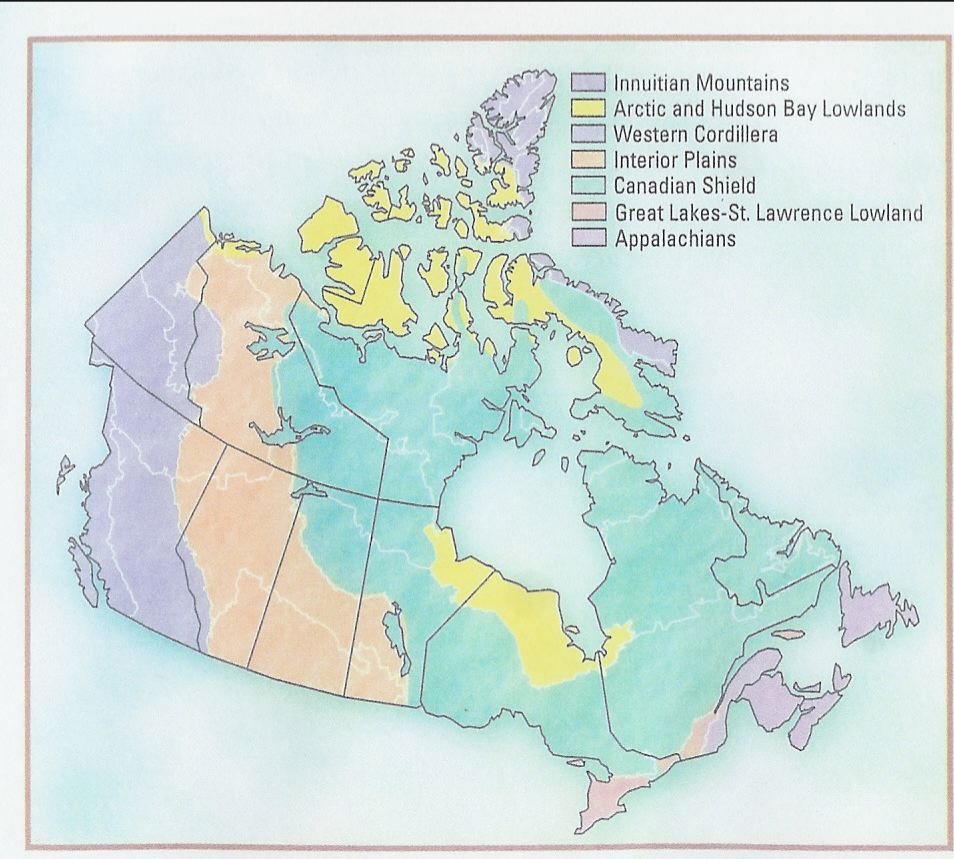 Geography Project Alberta Landform Regions