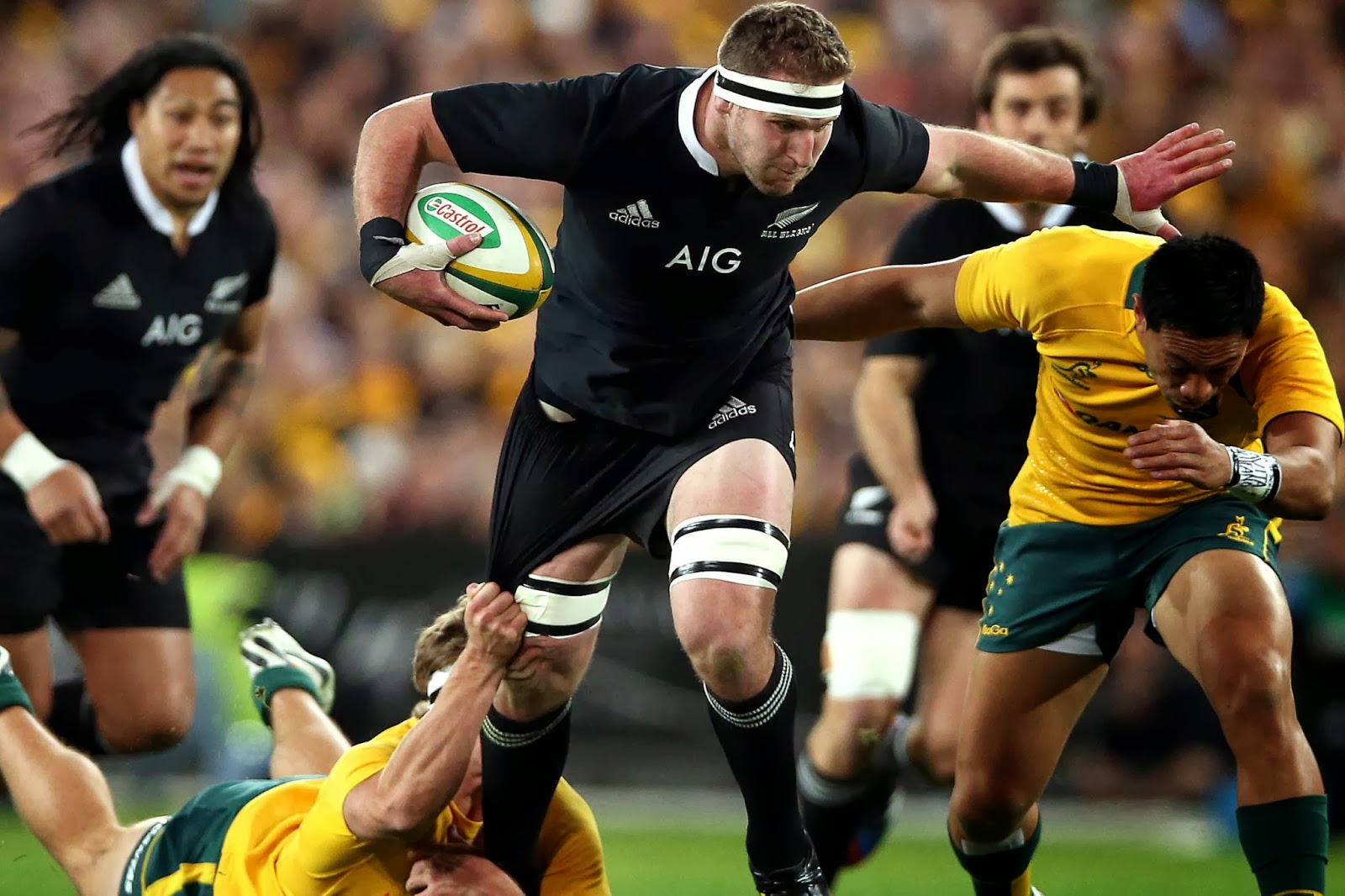 Kieran Read Kieran Read, New Zealand, All Blacks, Number 8, rugby, Australia, Wallabies,