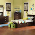 Bedroom design ideas with dark furniture