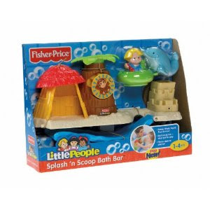 Pre-kindergarten toys - Fisher-Price Little People Splash 'n Scoop Bath Bar (W9950)